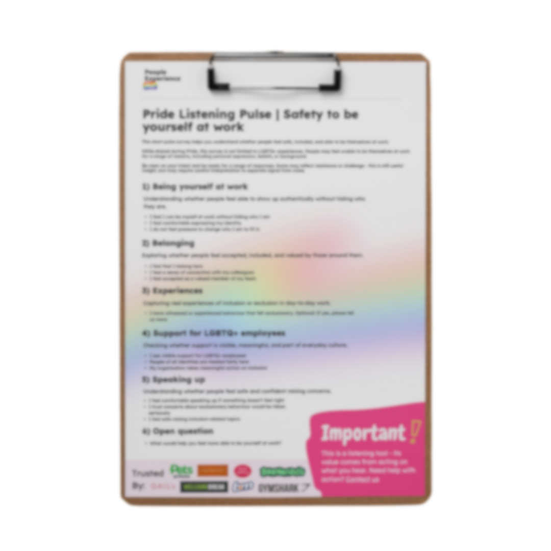 Pride blurred Pride blurred